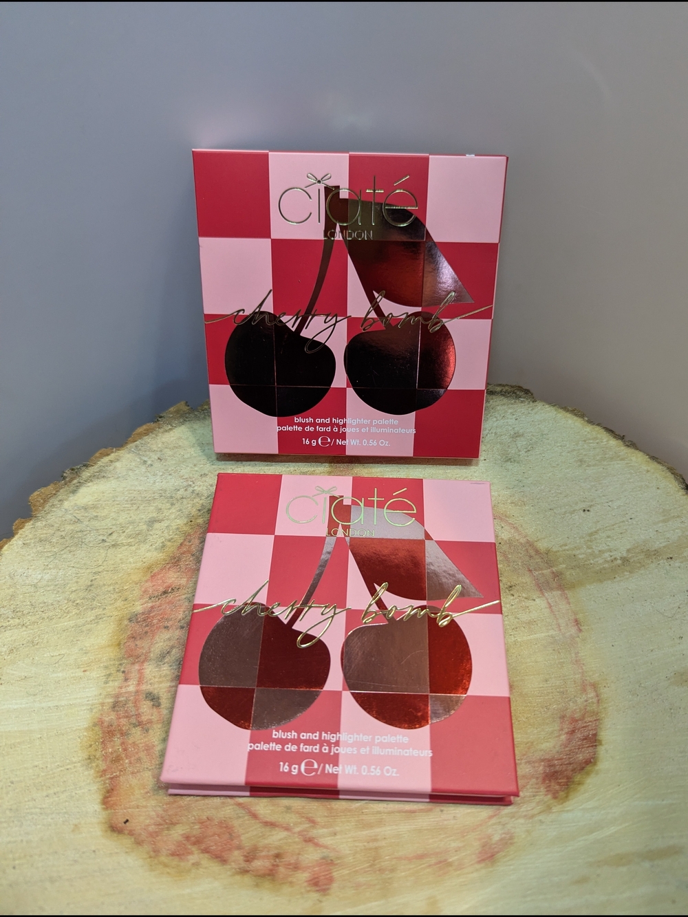 Ciaté London Cherry Bomb Blush & Highlighter Palette
